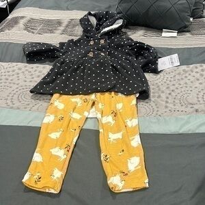 Carter’s Baby girls 3 pieces set